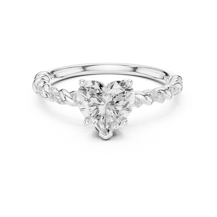 1 ct Heart Amour ring