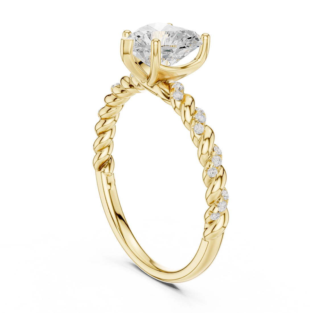 1 ct Heart Amour ring