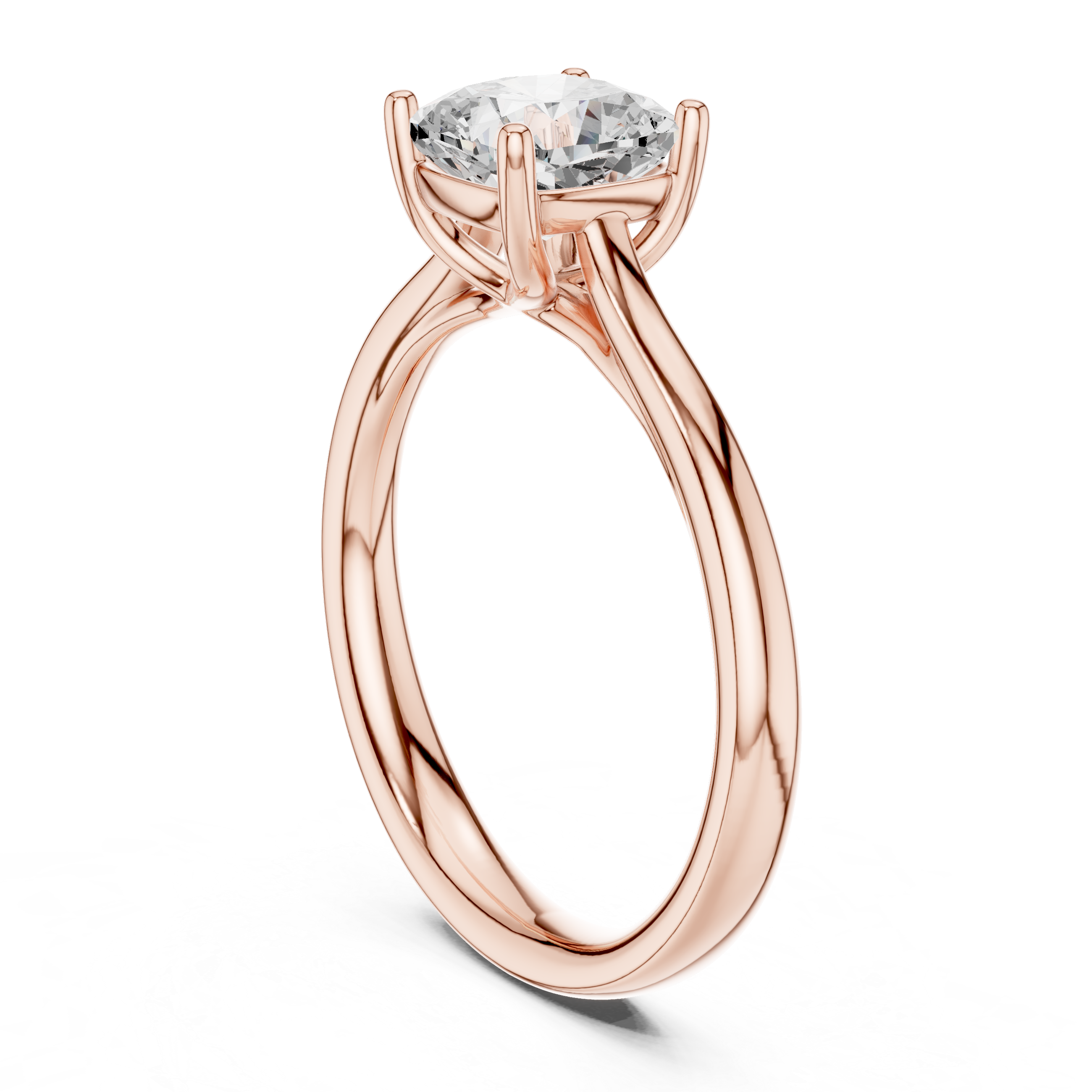 2ct Cushion solitaire ring