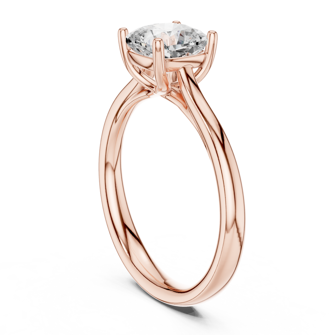 2ct Cushion solitaire ring