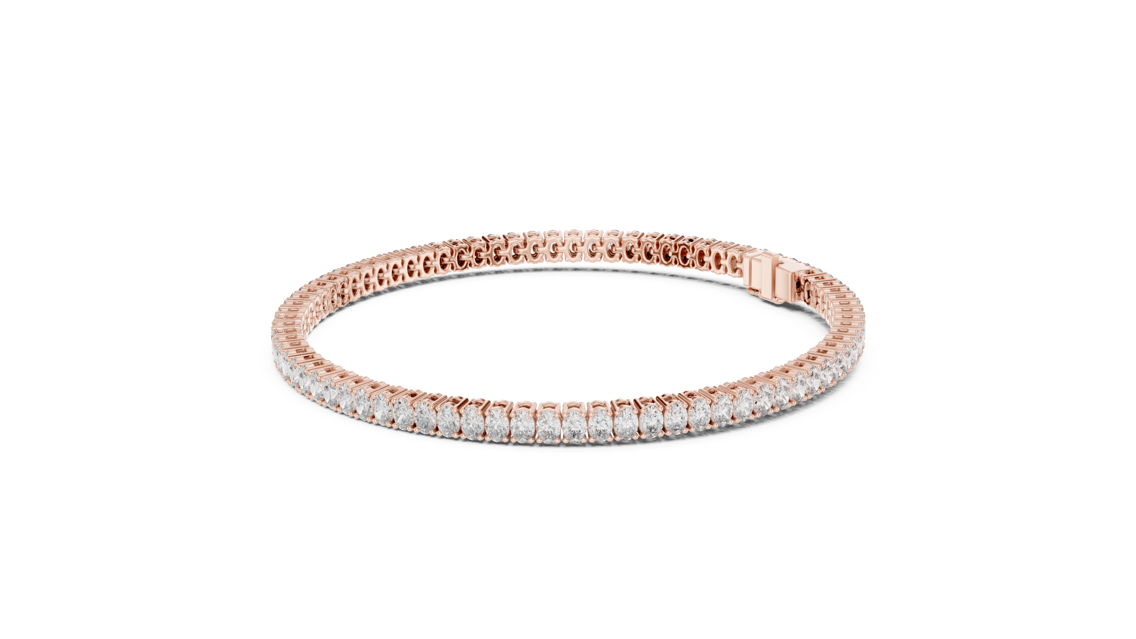 0.15ct  Oval Tennis Bracelets