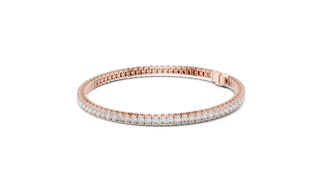 0.15ct  Oval Tennis Bracelets