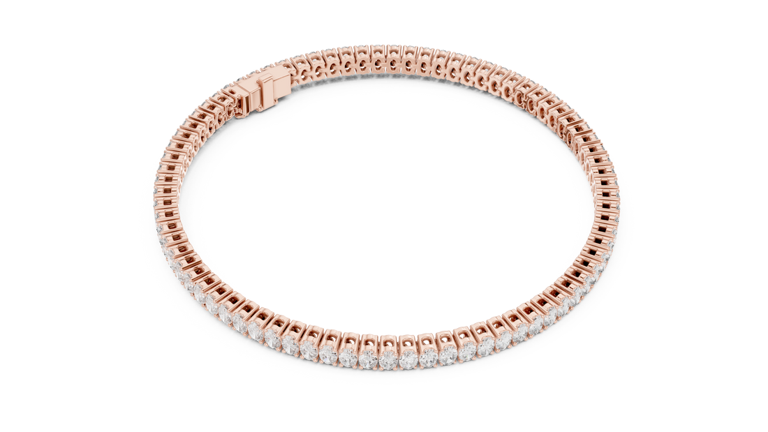 0.15ct  Oval Tennis Bracelets