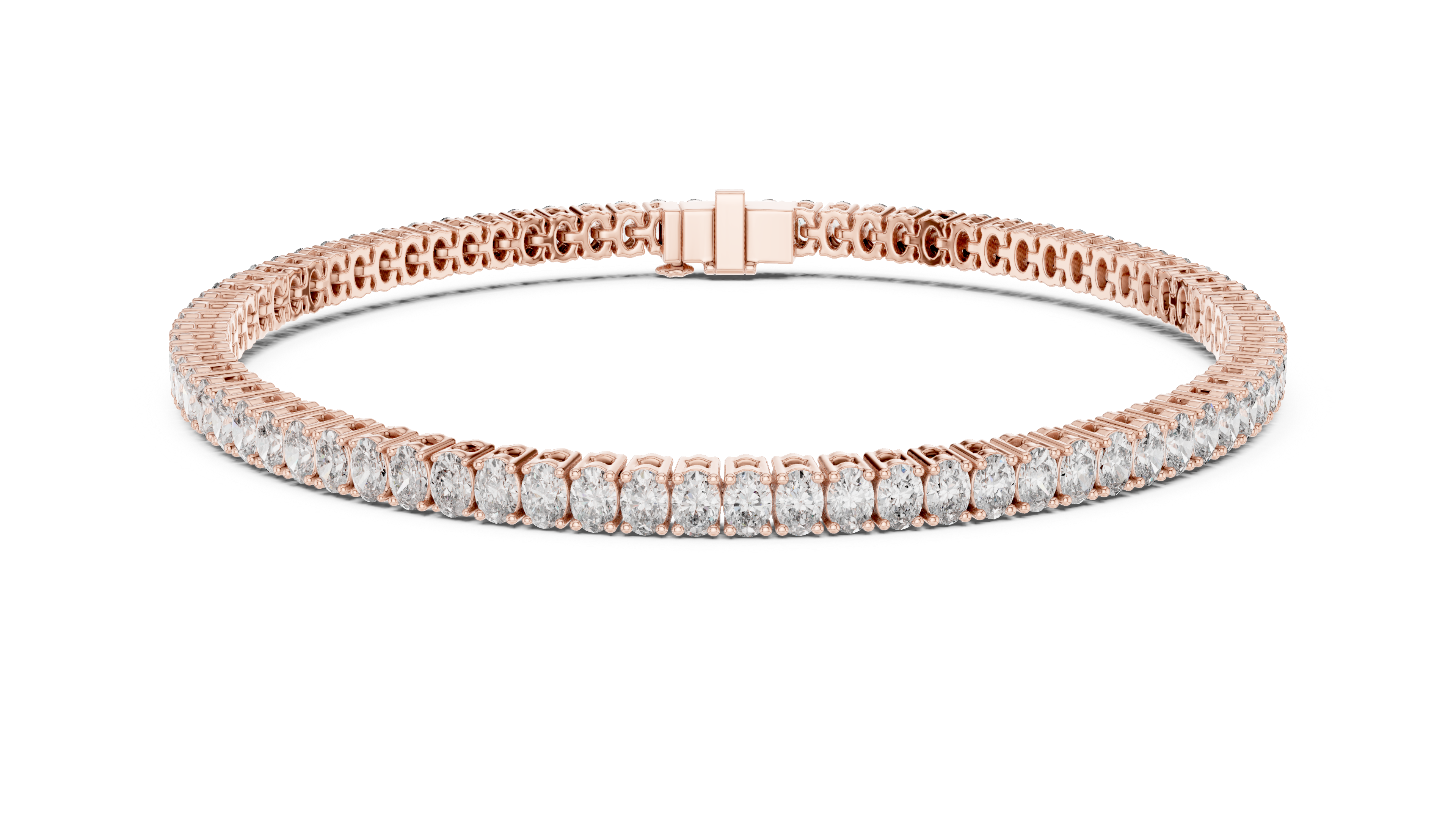 0.15ct  Oval Tennis Bracelets