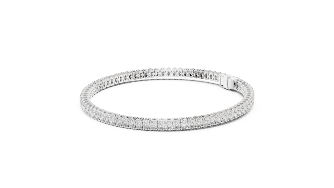 0.15ct  Oval Tennis Bracelets