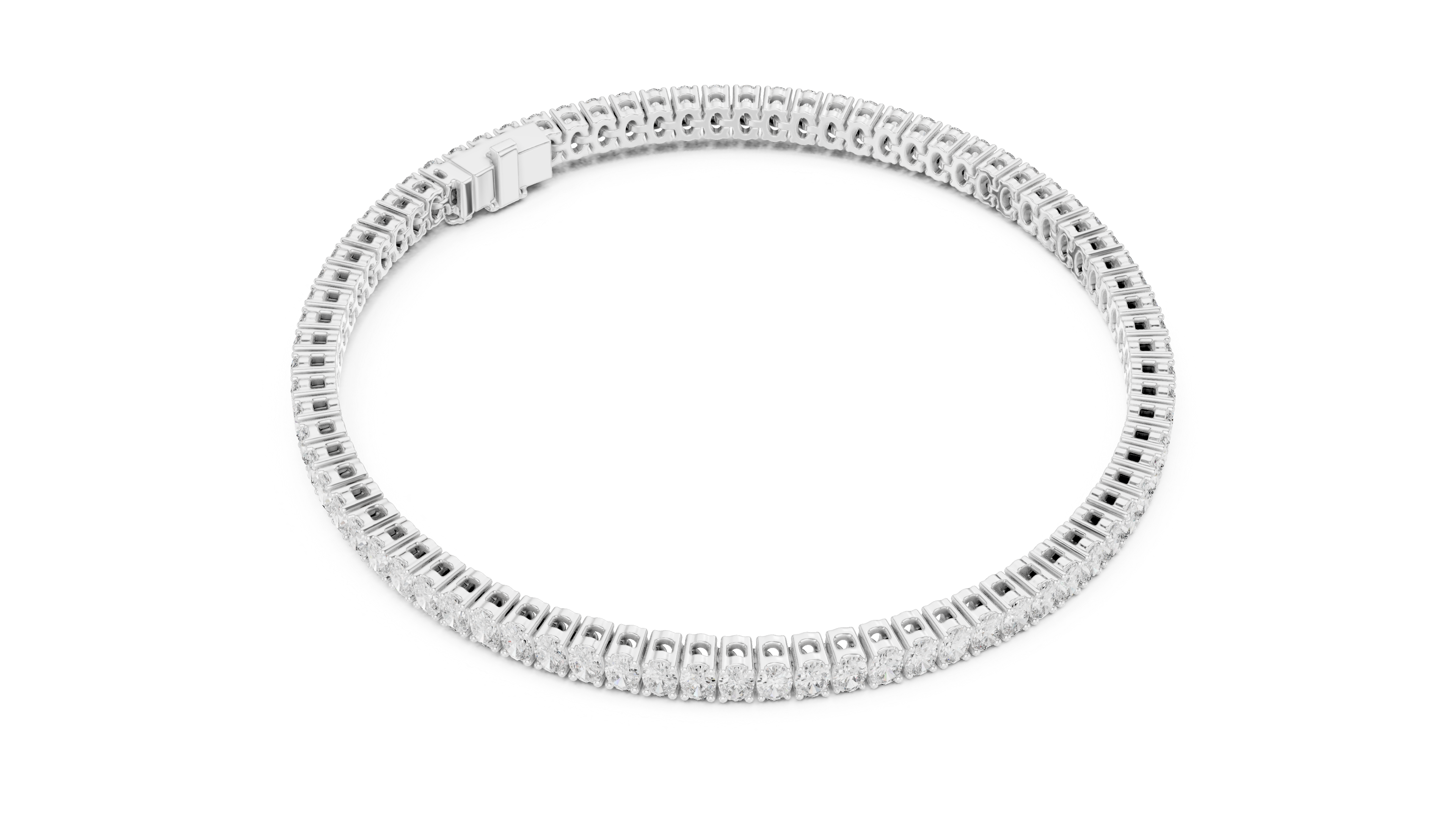 0.15ct  Oval Tennis Bracelets
