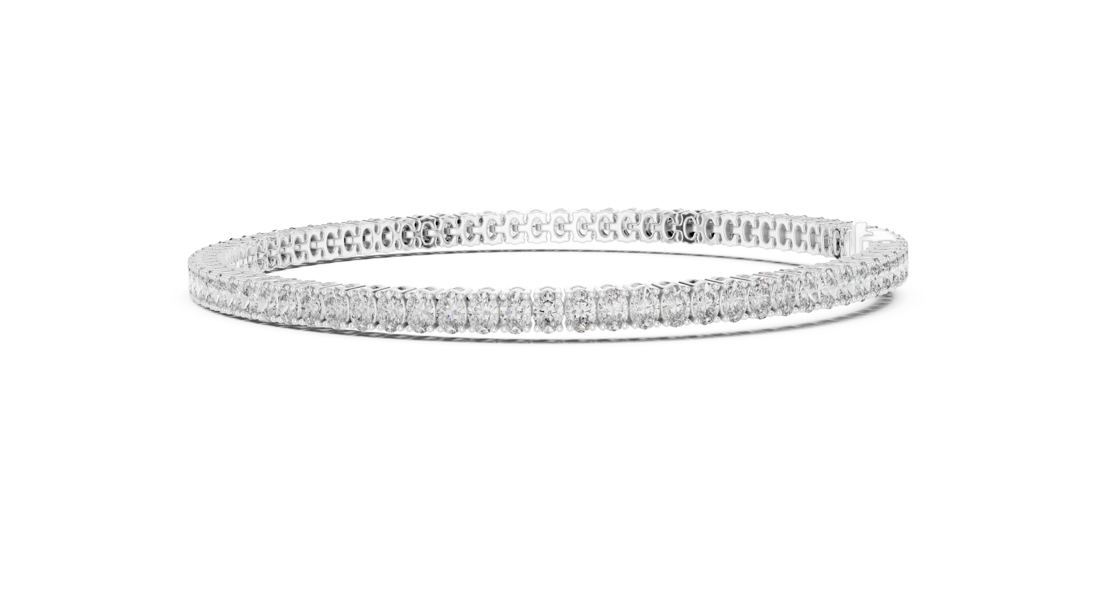 0.15ct  Oval Tennis Bracelets