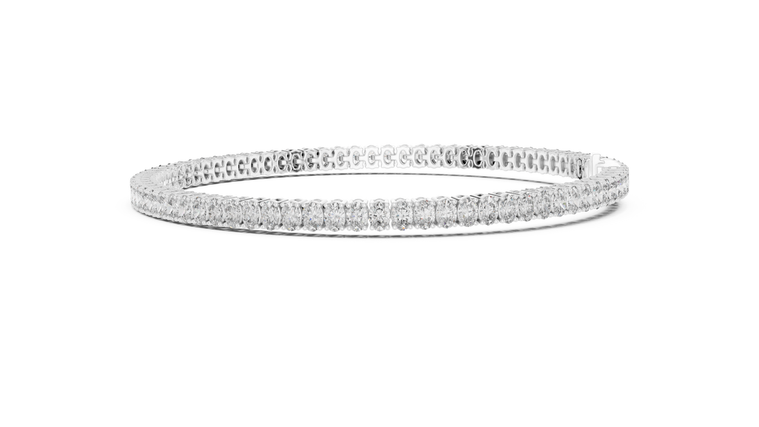 0.15ct  Oval Tennis Bracelets