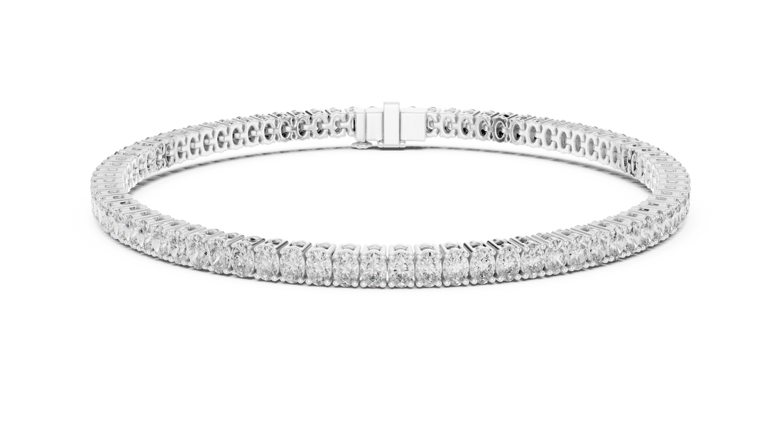 0.15ct  Oval Tennis Bracelets