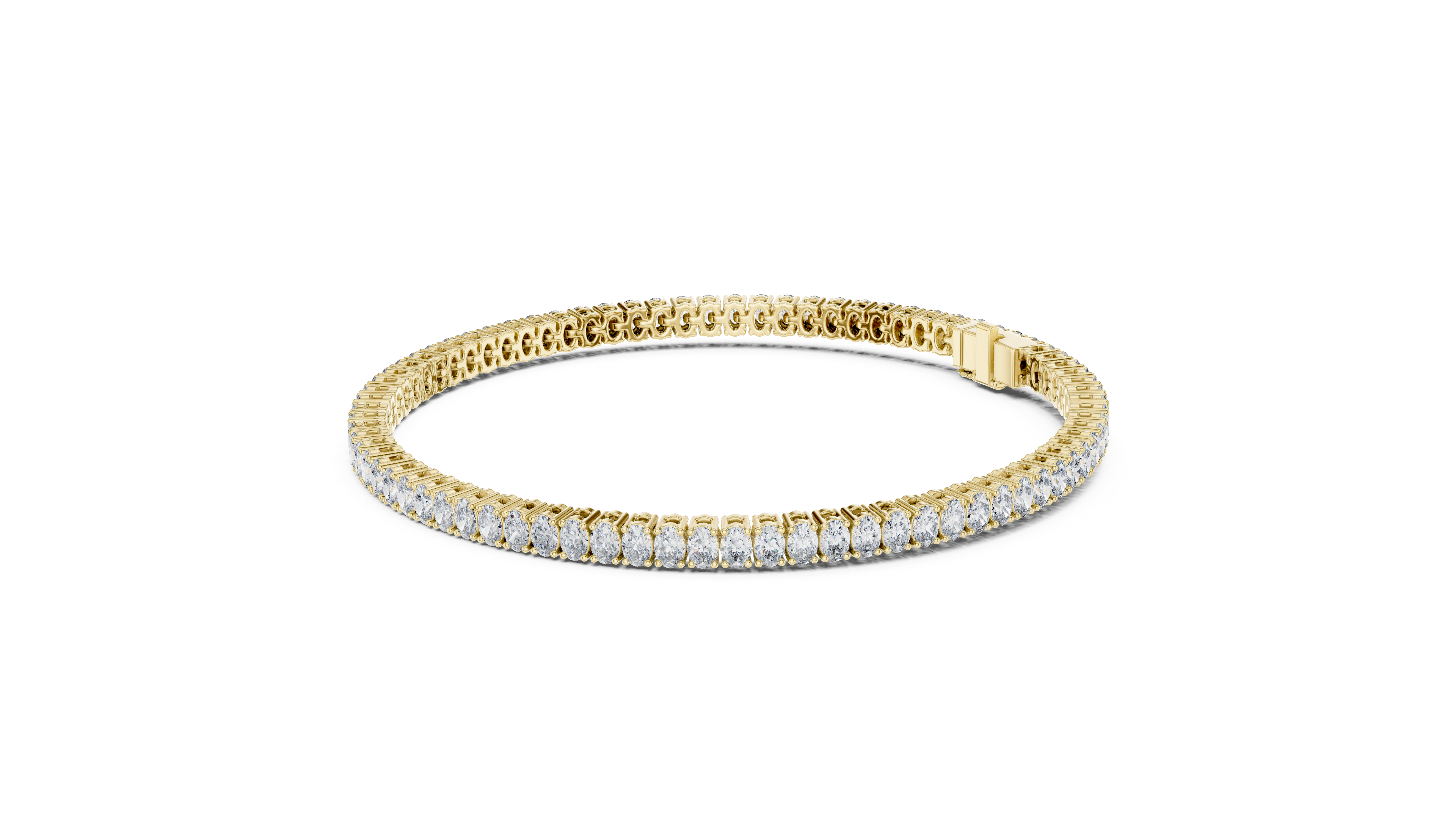 0.15ct  Oval Tennis Bracelets