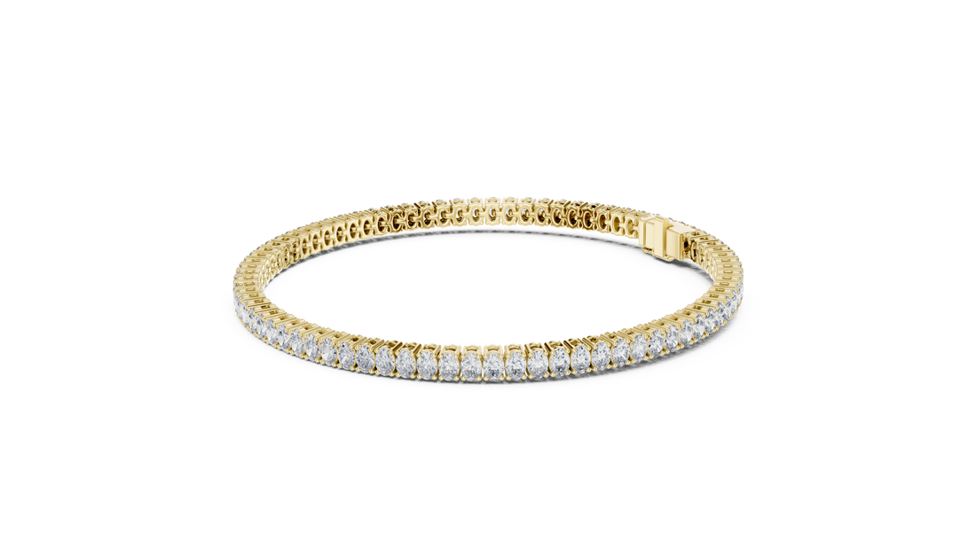 0.15ct  Oval Tennis Bracelets
