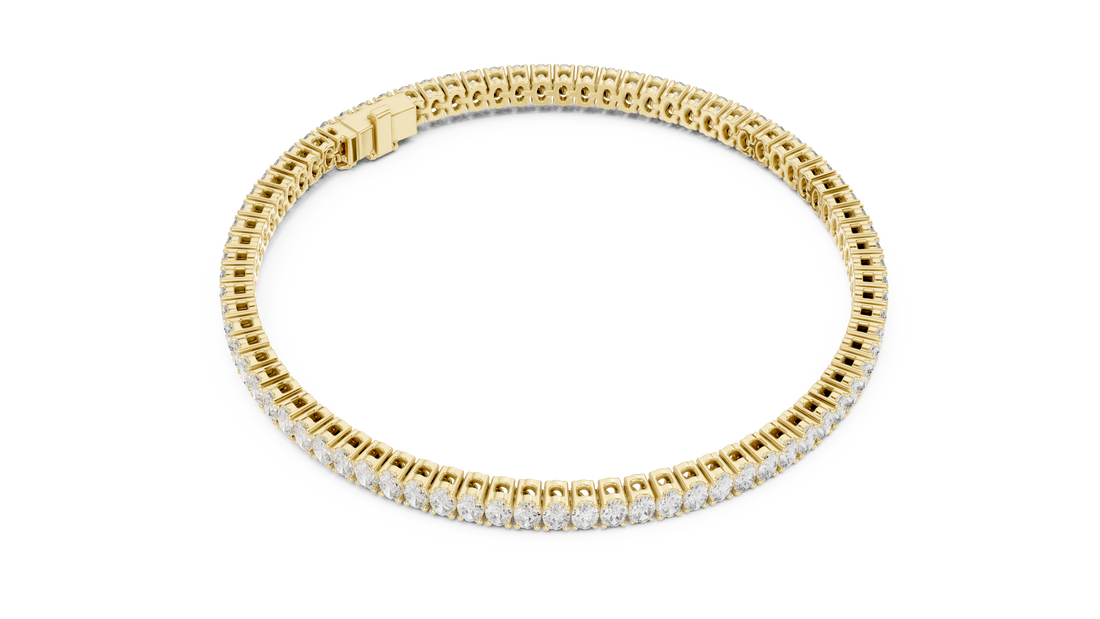 0.15ct  Oval Tennis Bracelets
