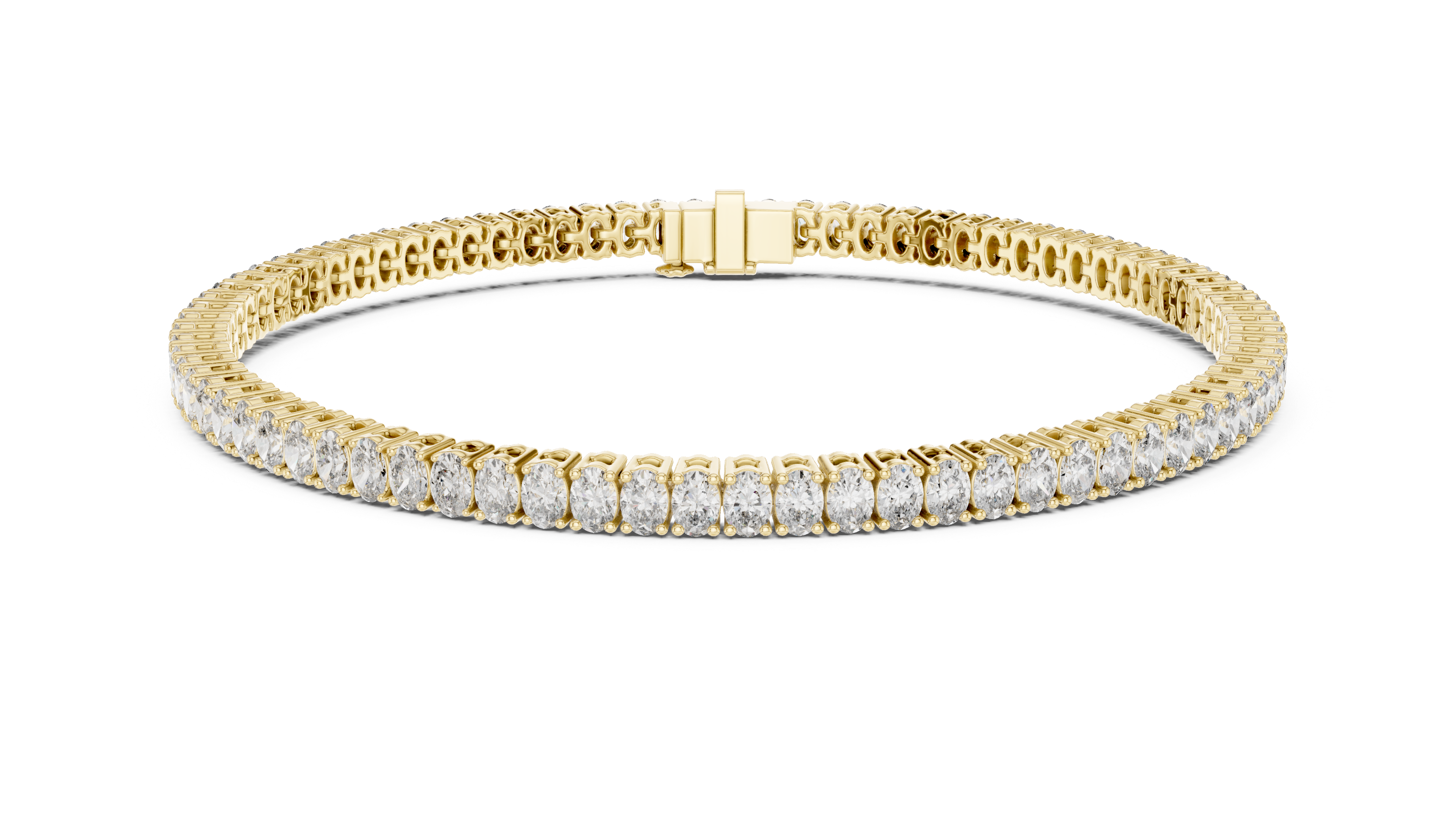 0.15ct  Oval Tennis Bracelets