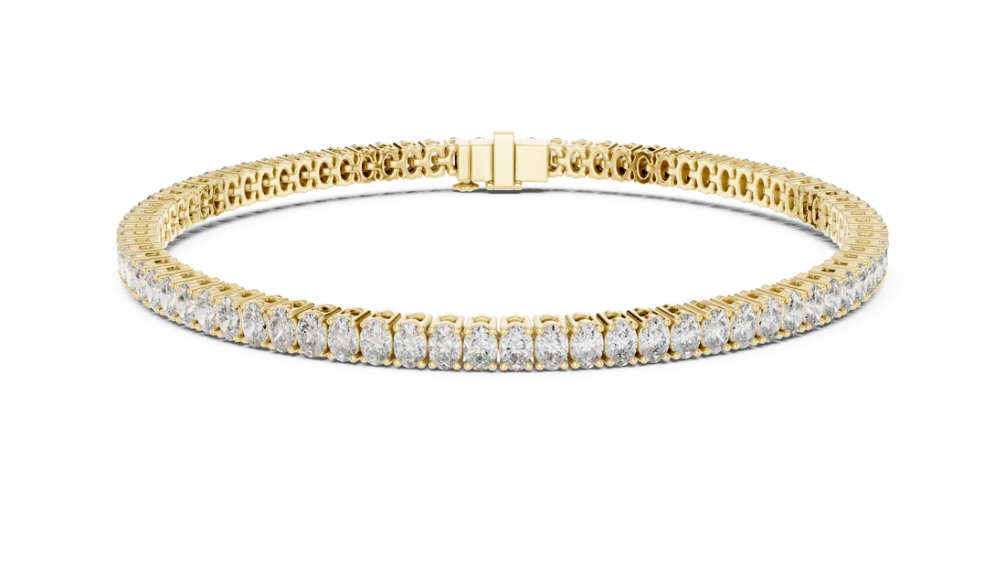 0.15ct  Oval Tennis Bracelets