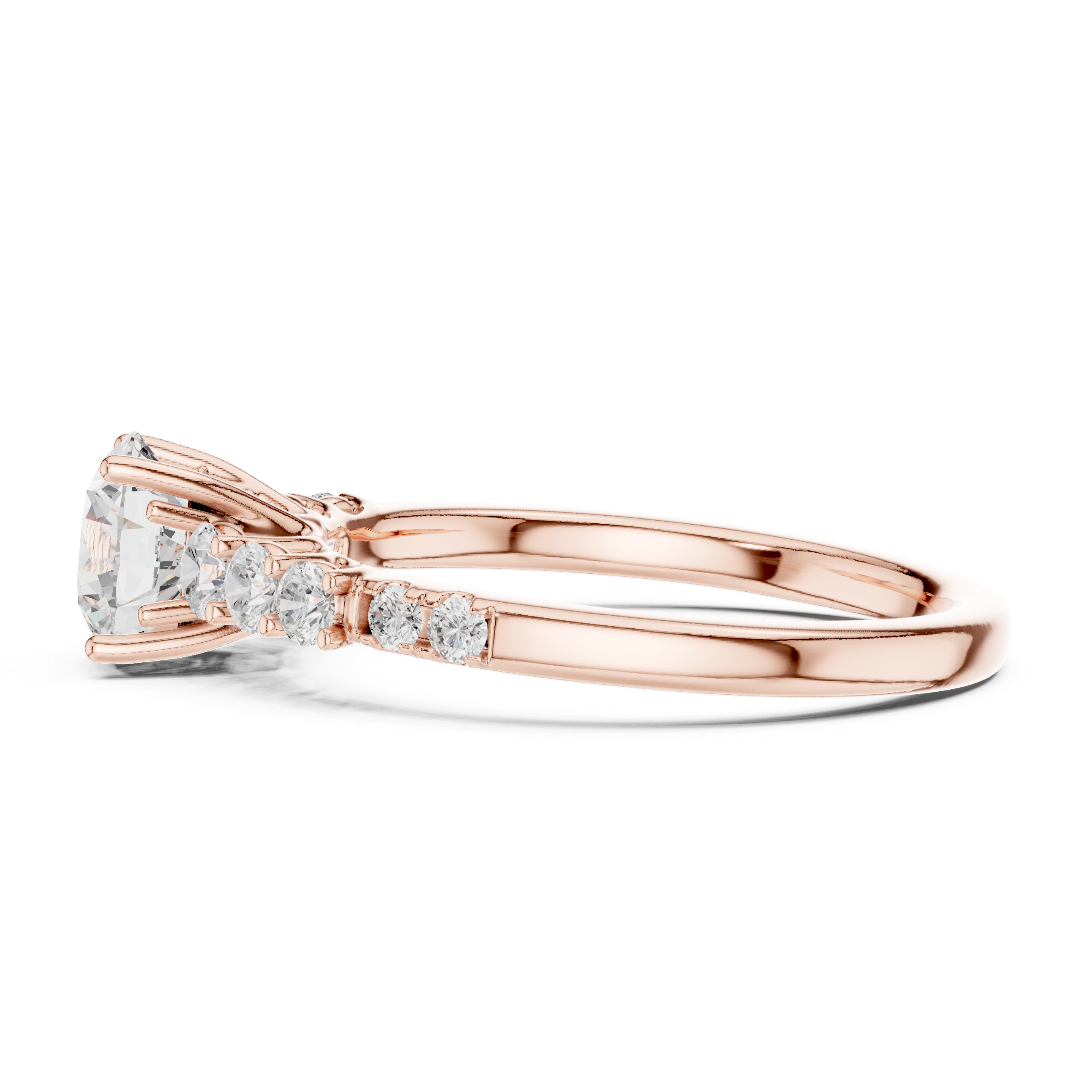 1ct Round Constellation ring