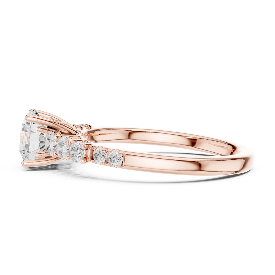 1ct Round Constellation ring