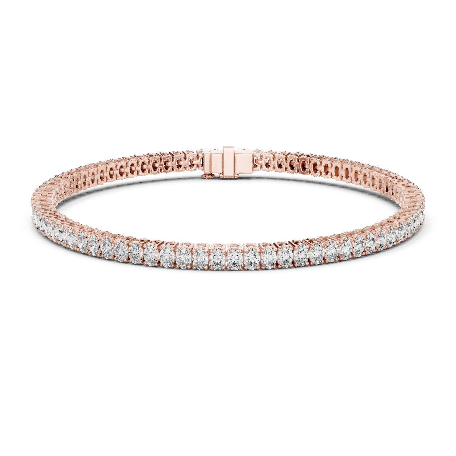 0.15ct  Oval Tennis Bracelets