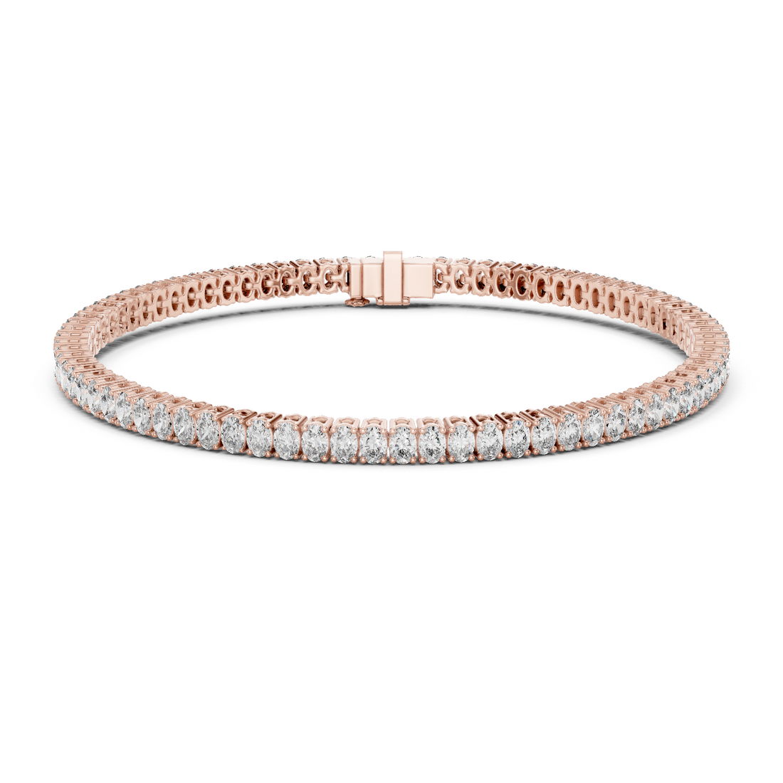 0.15ct  Oval Tennis Bracelets