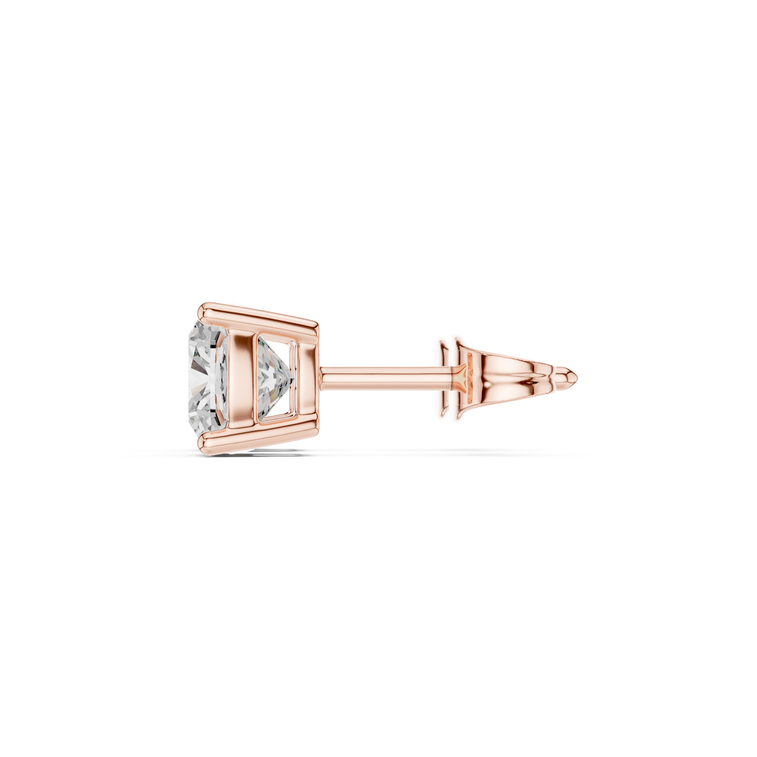 2ct Cushion Square studs