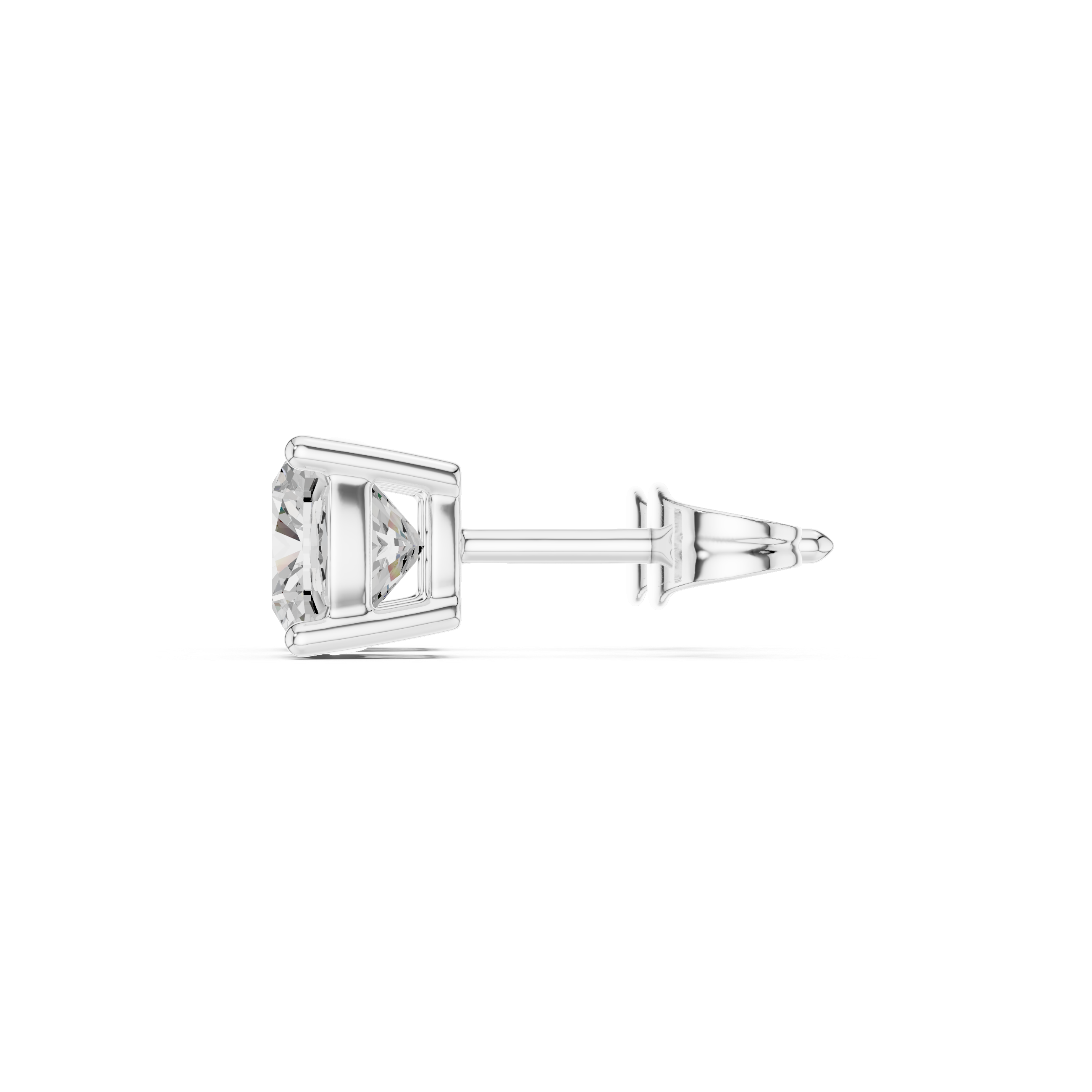 2ct Cushion Square studs