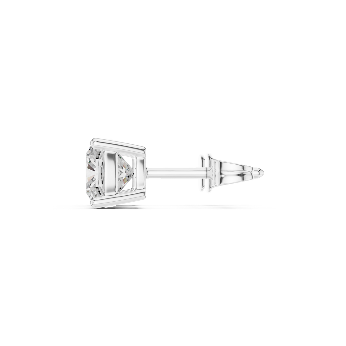 2ct Cushion Square studs