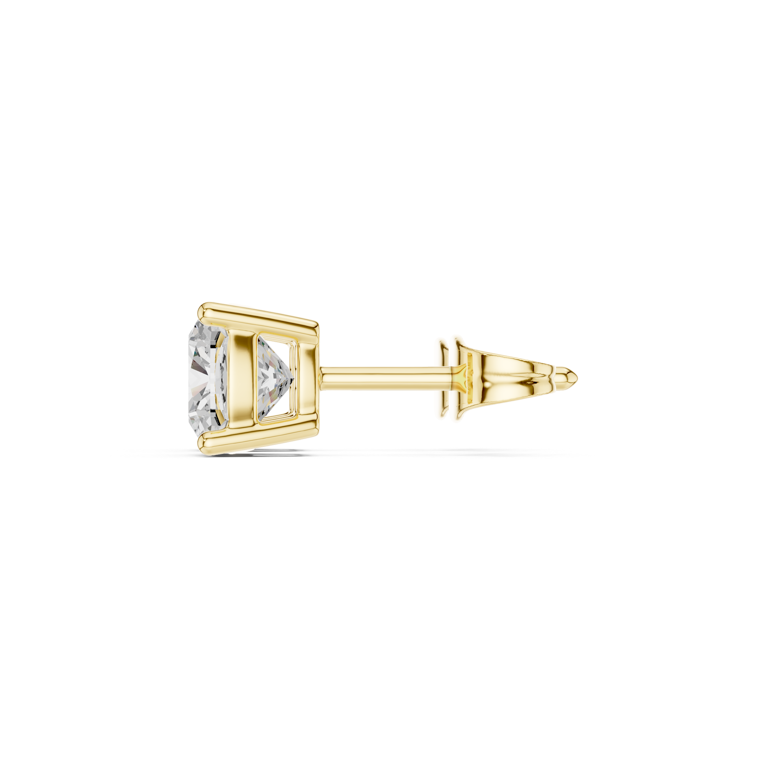 2ct Cushion Square studs