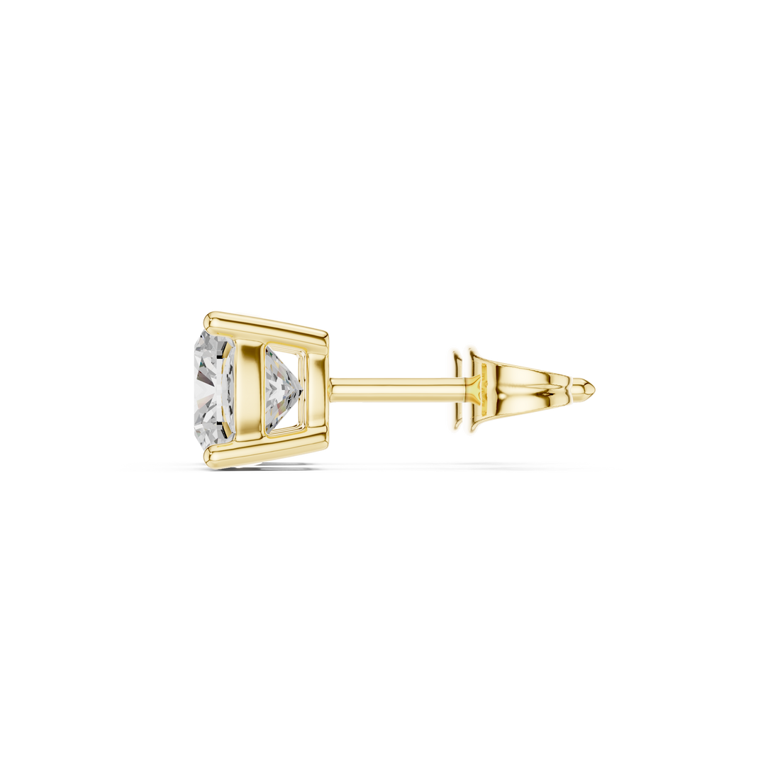 2ct Cushion Square studs