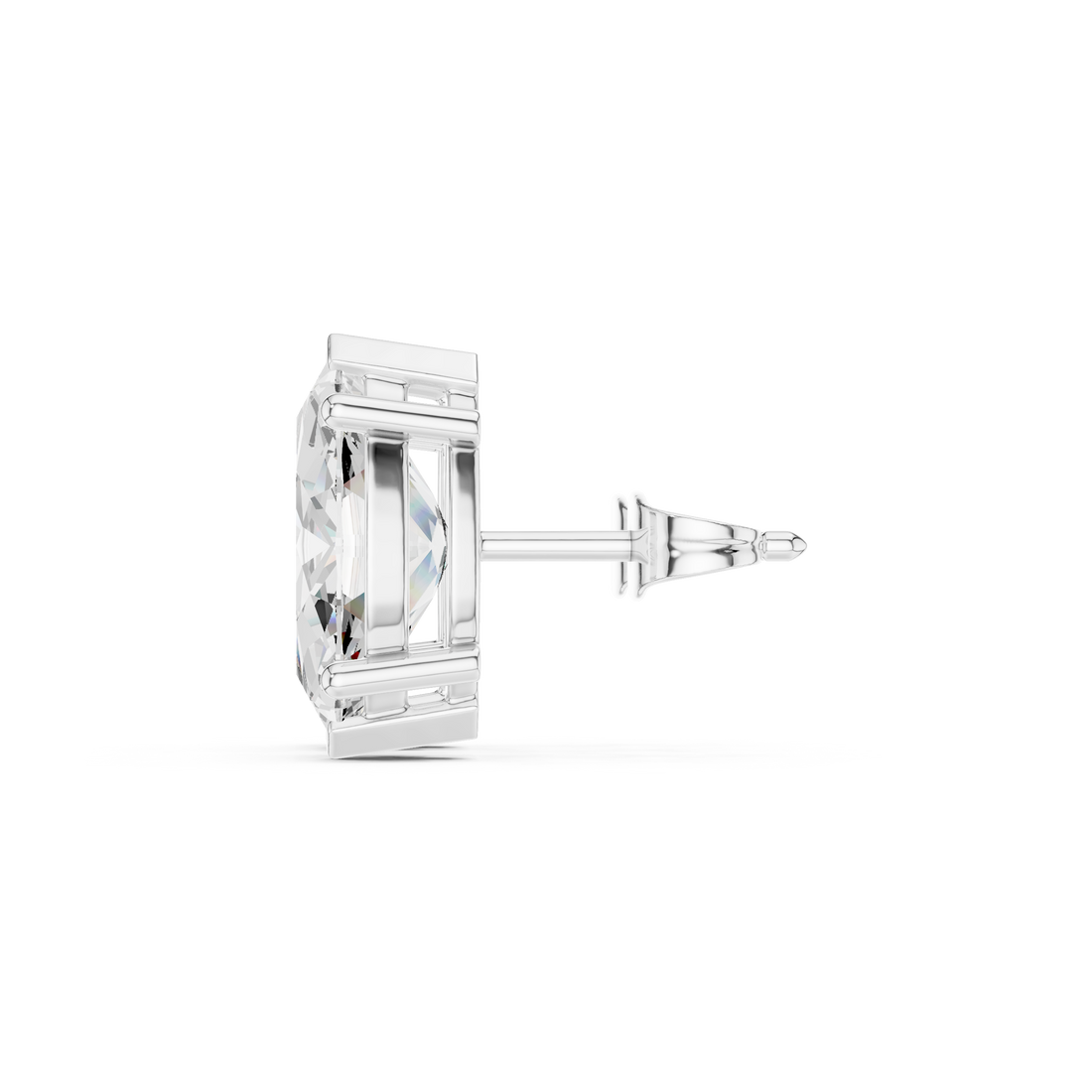 3 CT marquise solitaire studs