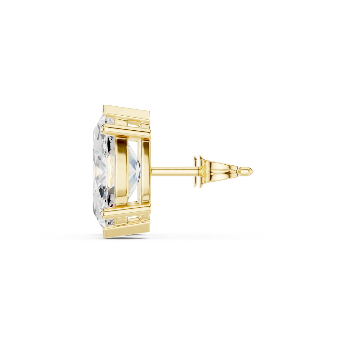 3 CT marquise solitaire studs