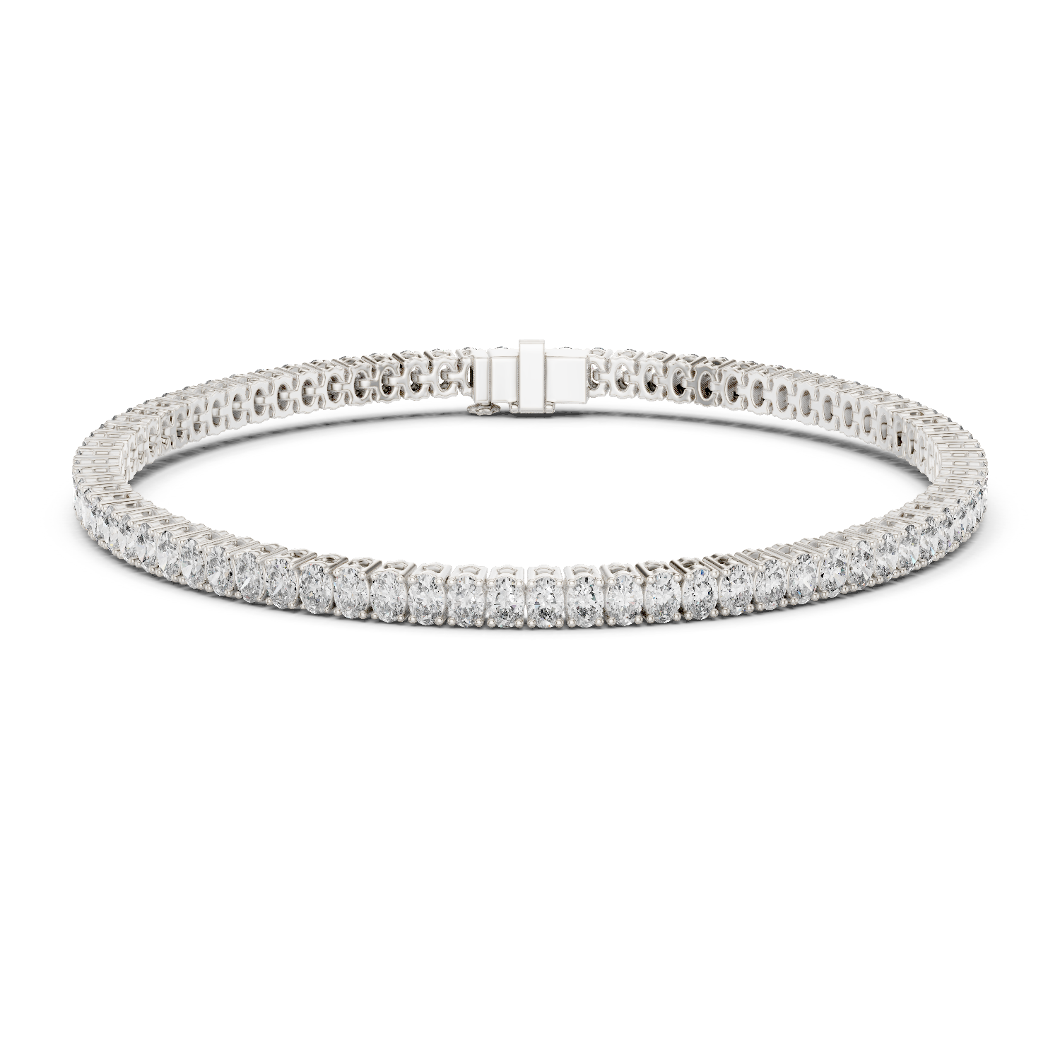 0.15ct  Oval Tennis Bracelets