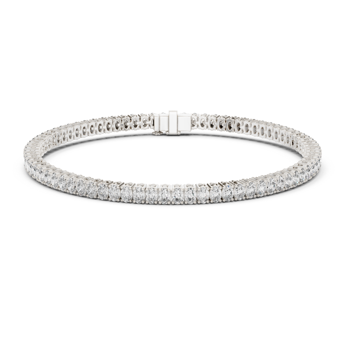 0.15ct  Oval Tennis Bracelets