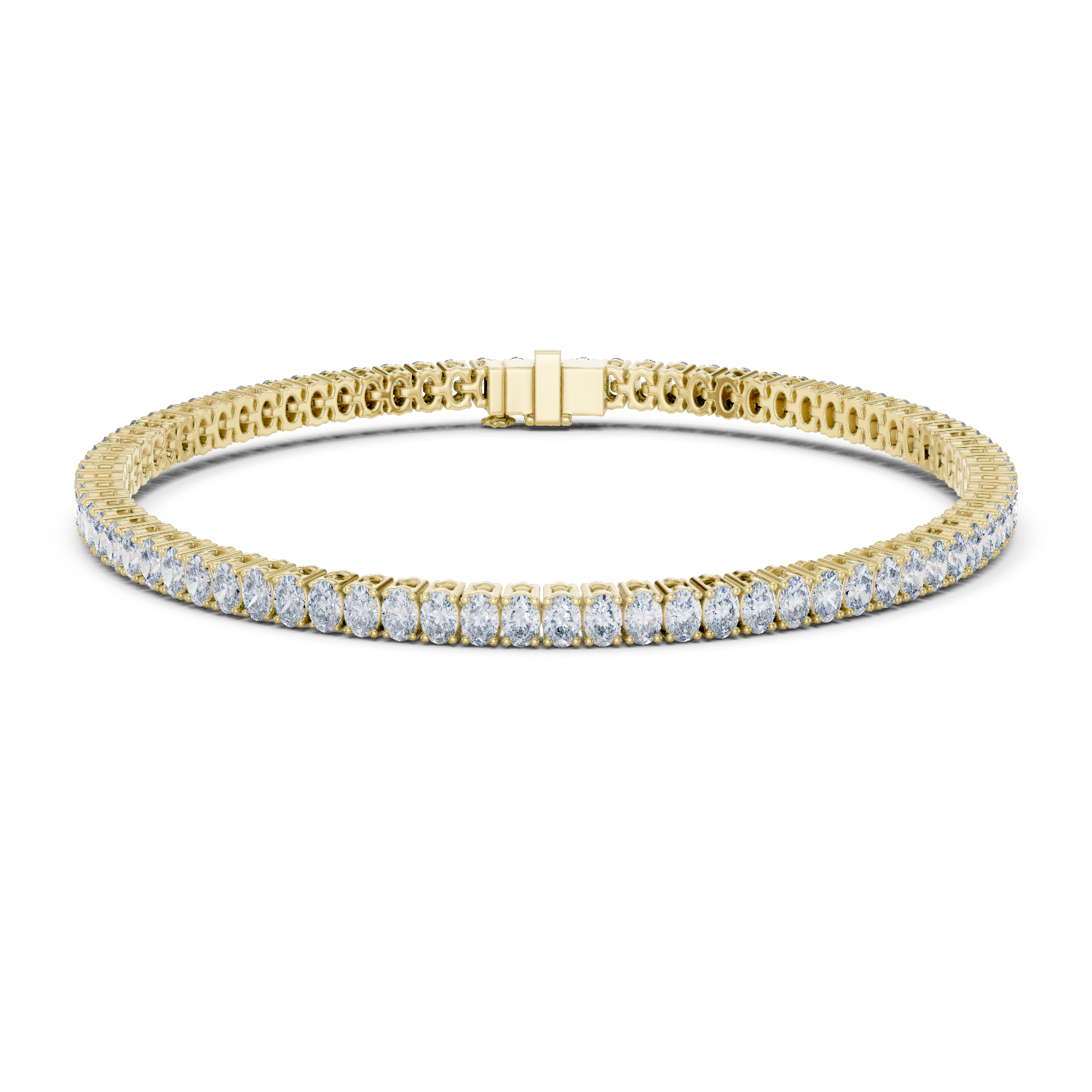 0.15ct  Oval Tennis Bracelets