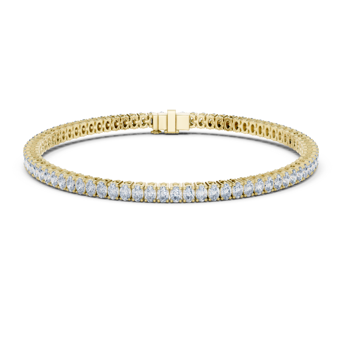 0.15ct  Oval Tennis Bracelets