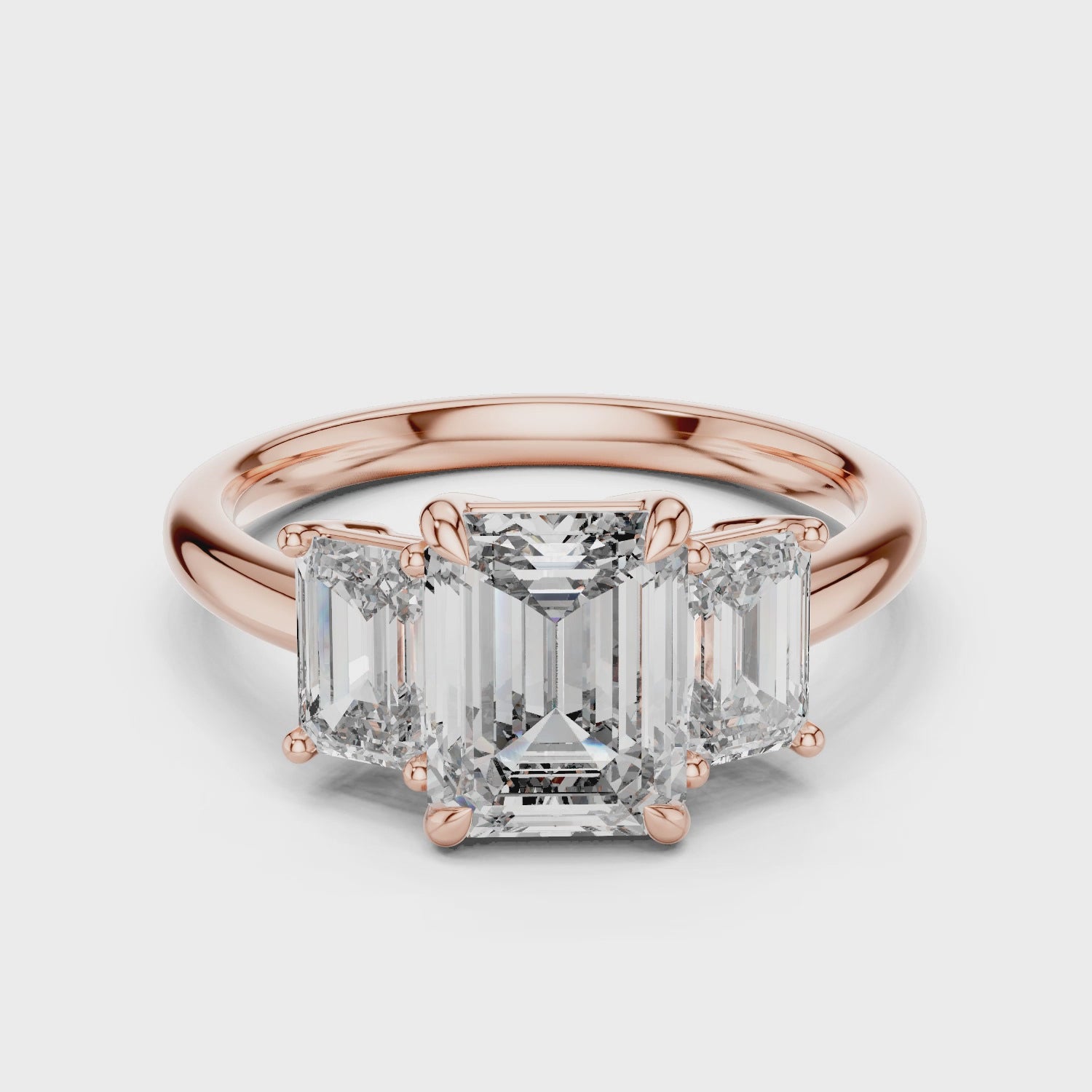 3ct Emerald Trio
