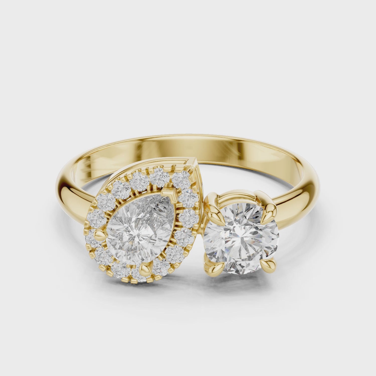 Toi-et-Moi Ring