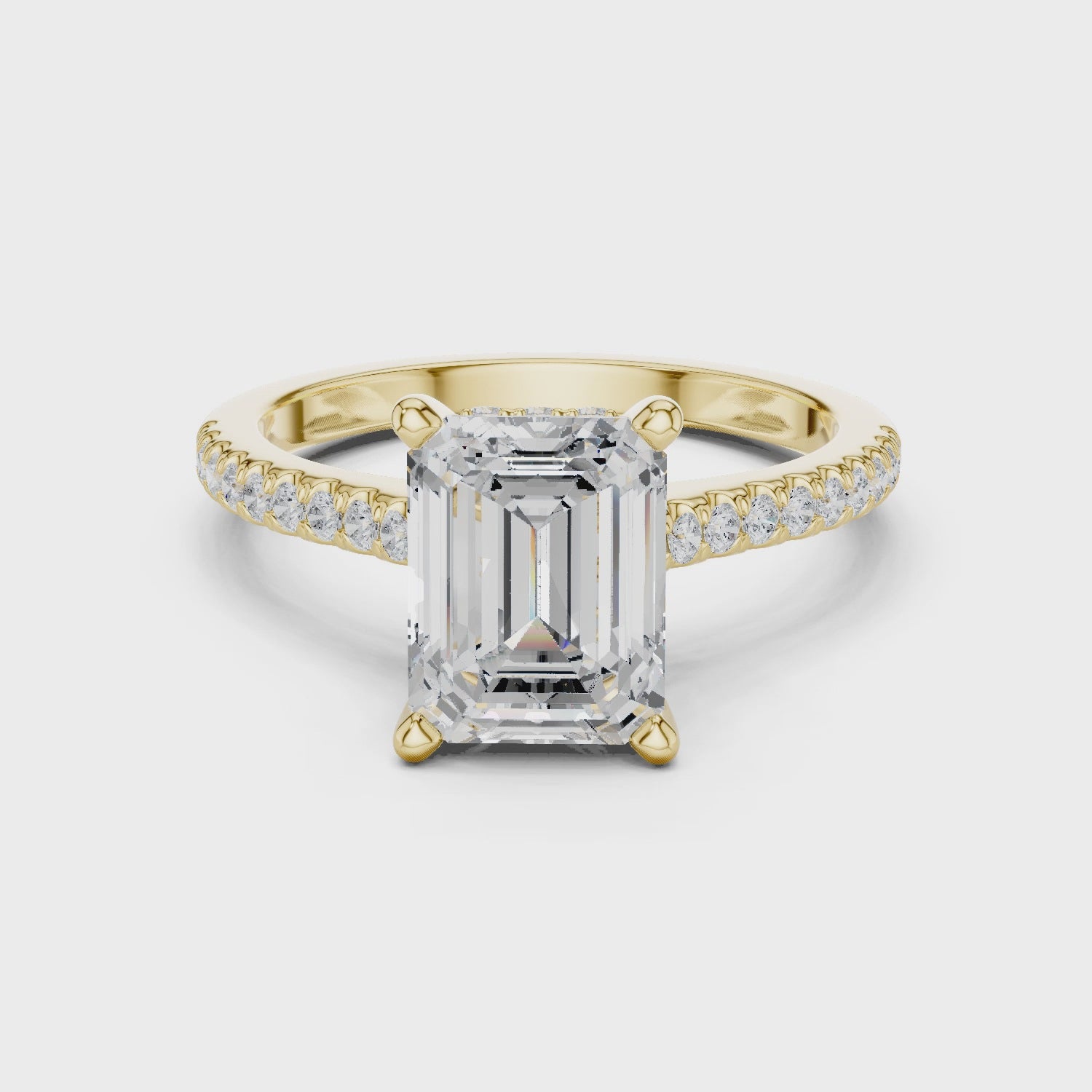 1ct Emerald Eternal Grace Diamond