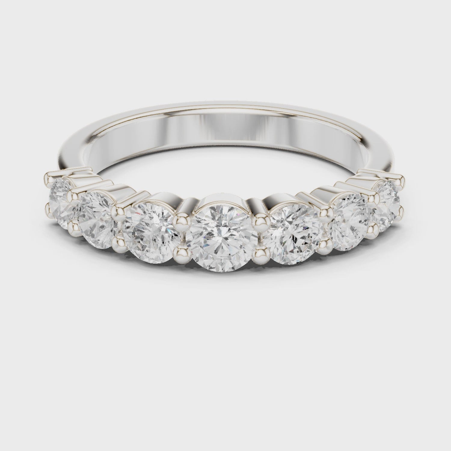 Half eternity band