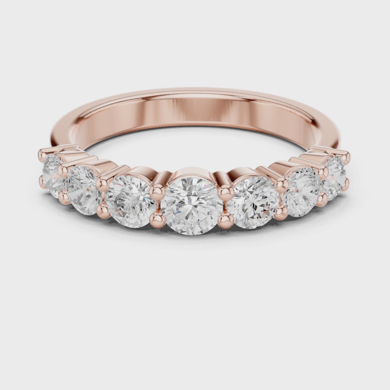 Half eternity band