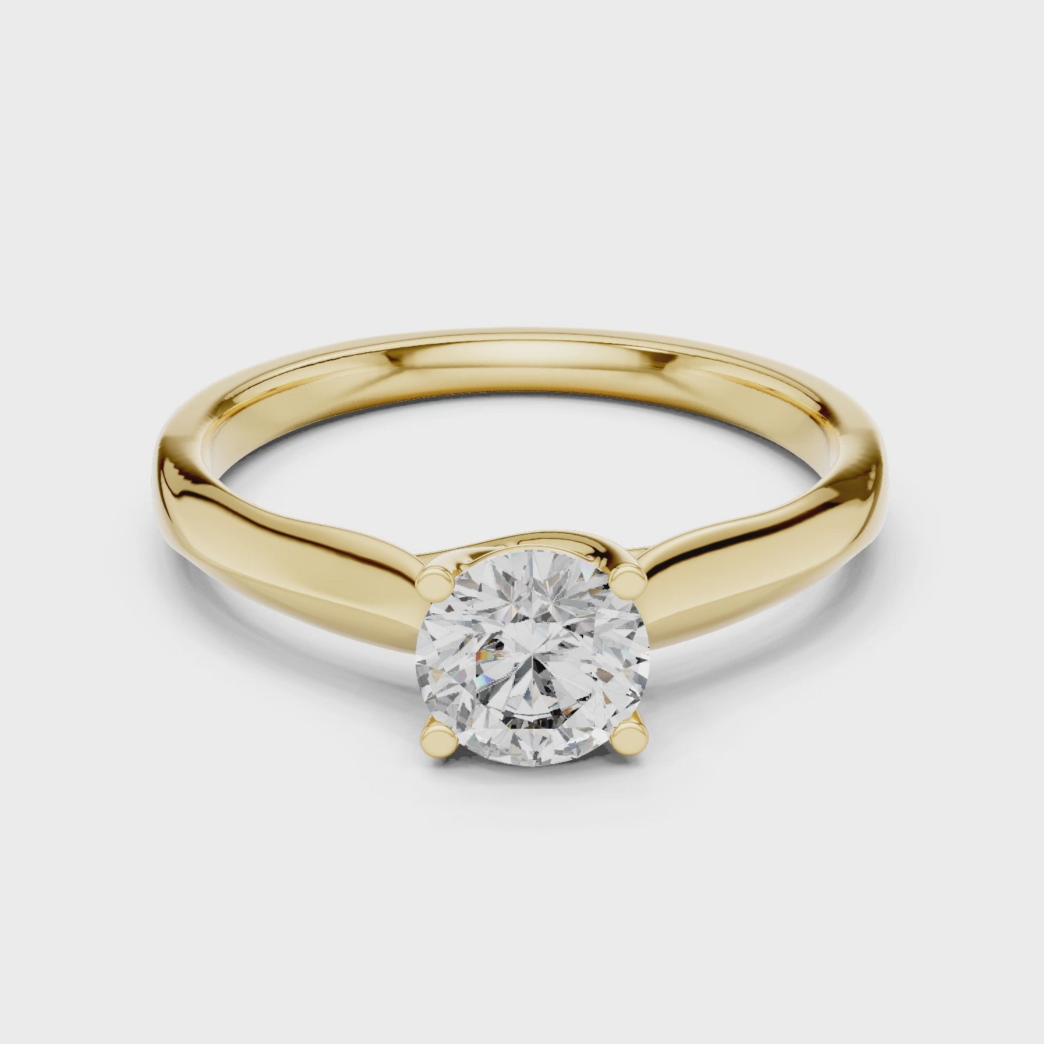 1 ct Round Solitaire